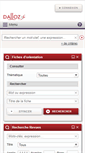 Mobile Screenshot of dalloz.fr