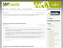 Tablet Screenshot of forum-famille.dalloz.fr